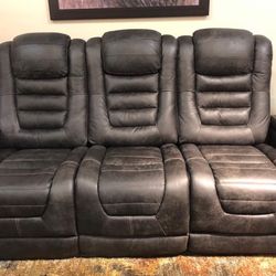 Game Zone Bark Power Reclining Sofa ( $1589) Loveseat ($1589), Set ($2599