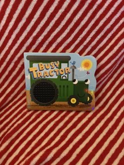 Busy Tractor Textured Touch And Feel Book
