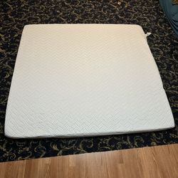 USED Serenity by Tempur-Pedic 3” Memory Foam Mattress Topper King