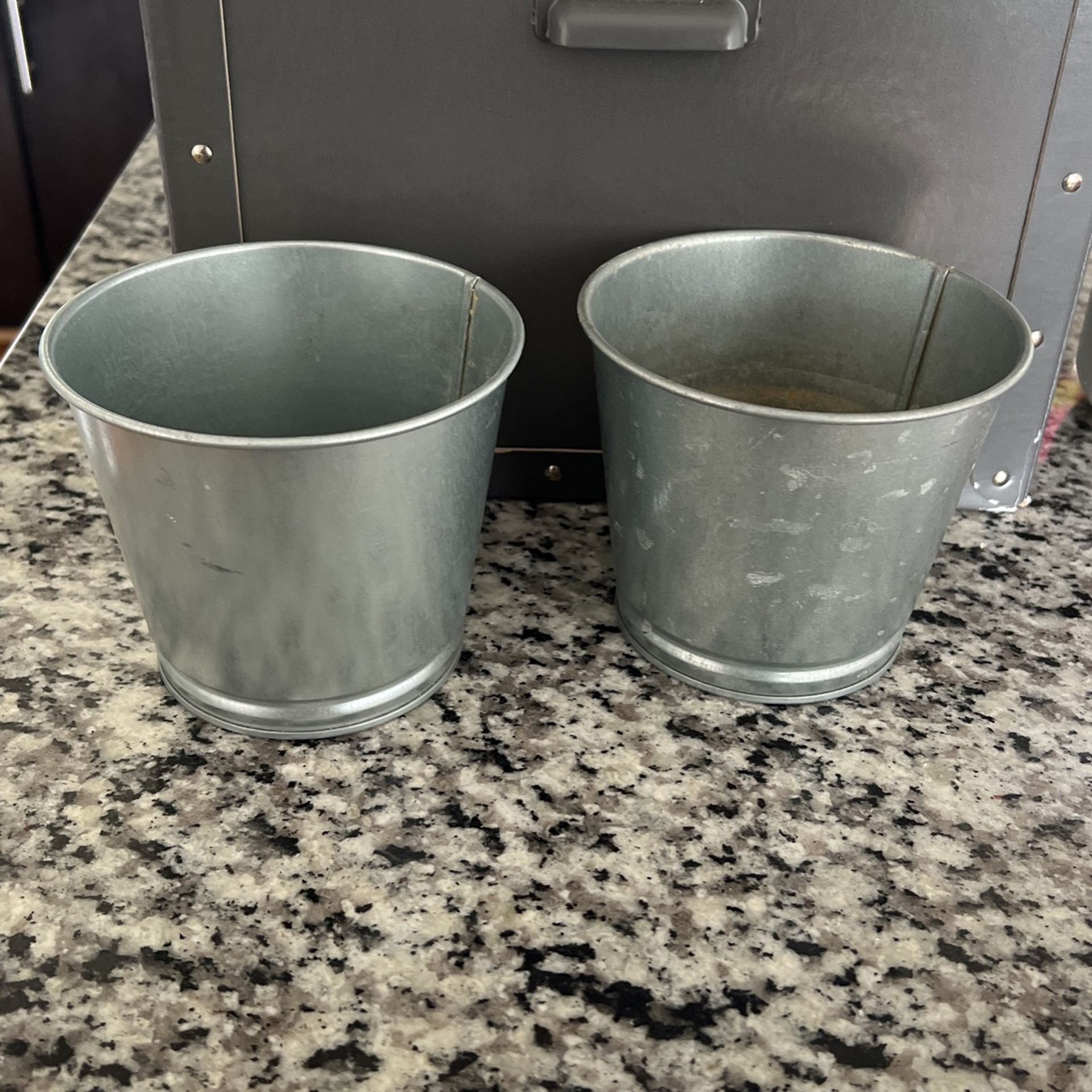 Metal Flower Pots