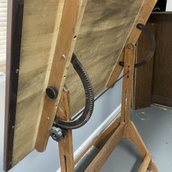 Vintage drafting table