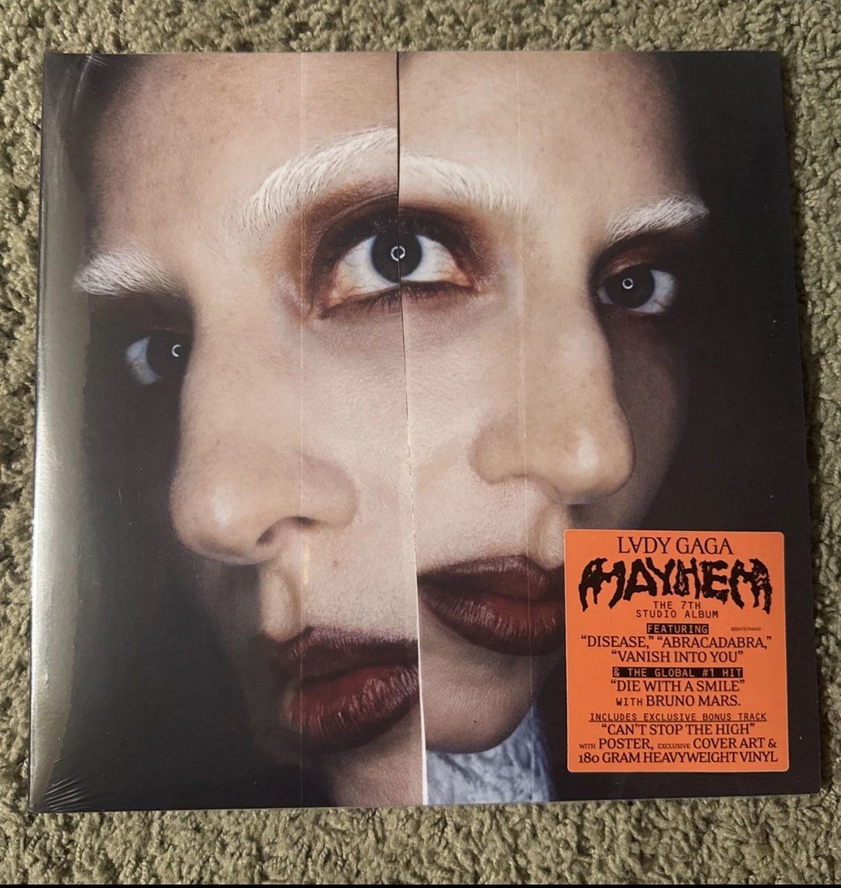 Lady Gaga Mayhem Vinyl 180gram With Exclusive Art 
