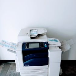 Color Laser Printer Xerox WorkCentre 7855 Prints COLOR & Monochrome,  Printer, Copier, Fax & Scanner. 
