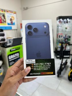 🔓 UNLOCKED DESBLOQUEADO iPhone 17 Pro Max 256GB $50 Down Payment