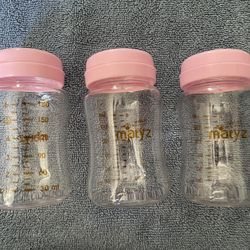 Glass Milk Storage Bottles With Lids