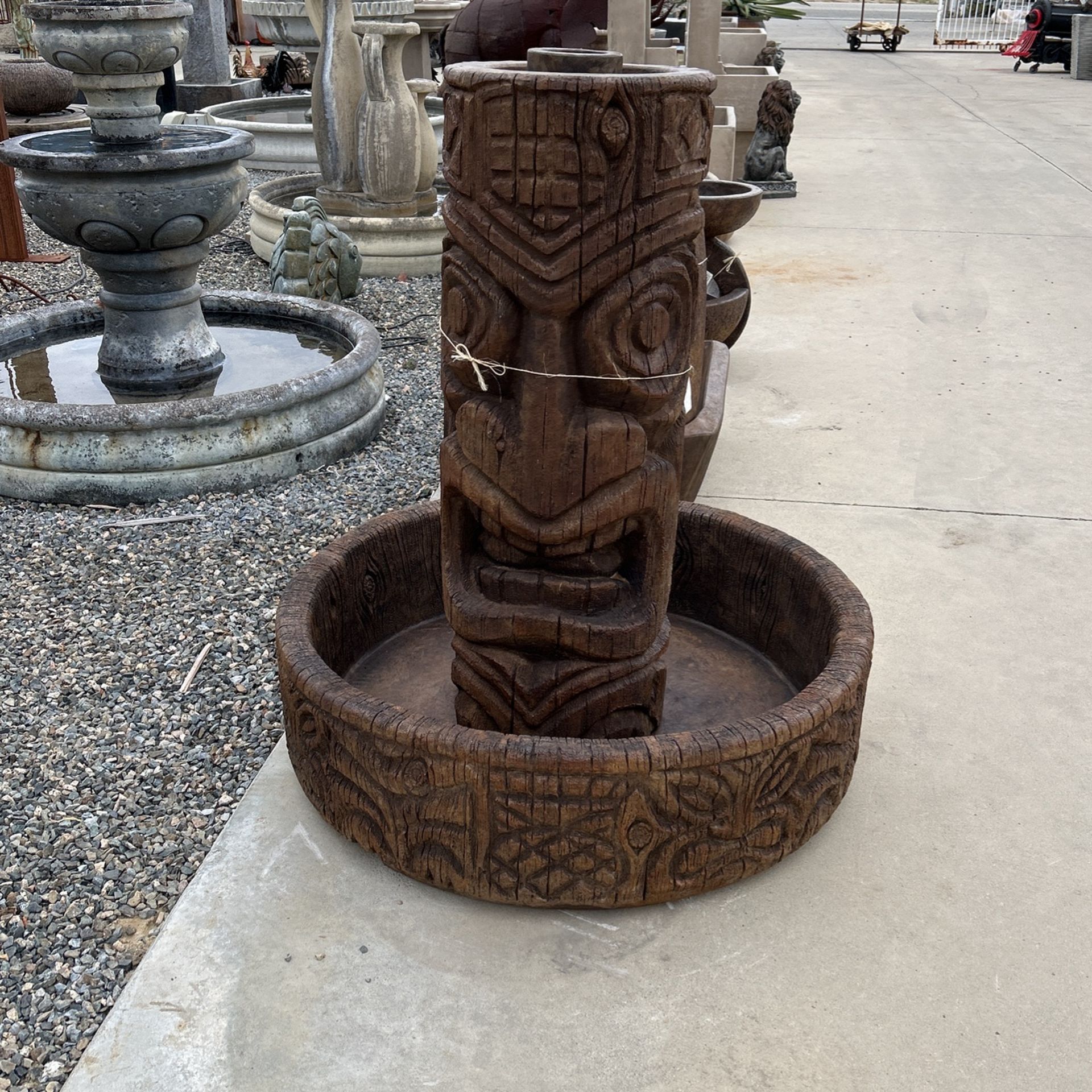 Tiki Fountain
