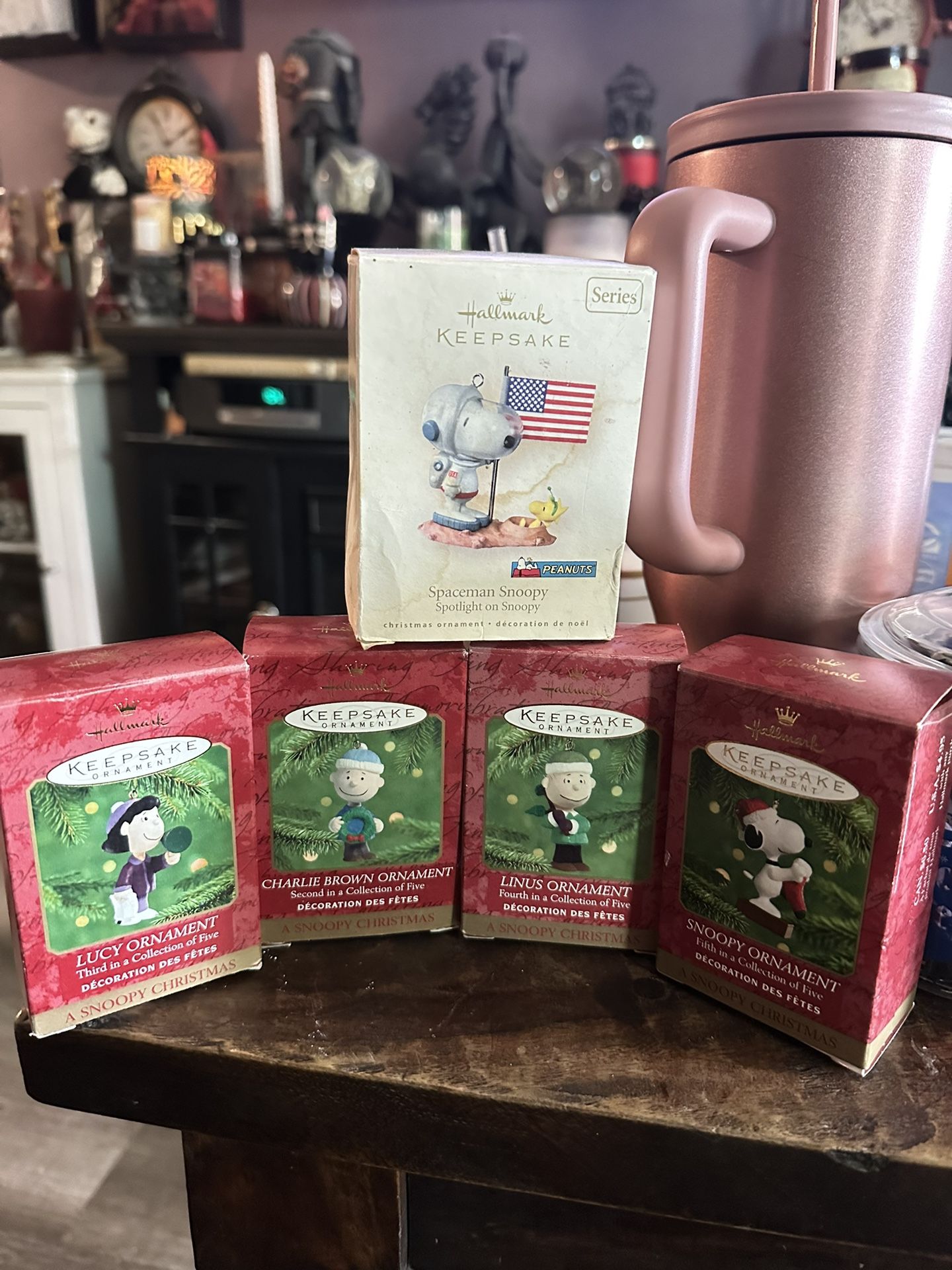 Snoopy Christmas Ornaments