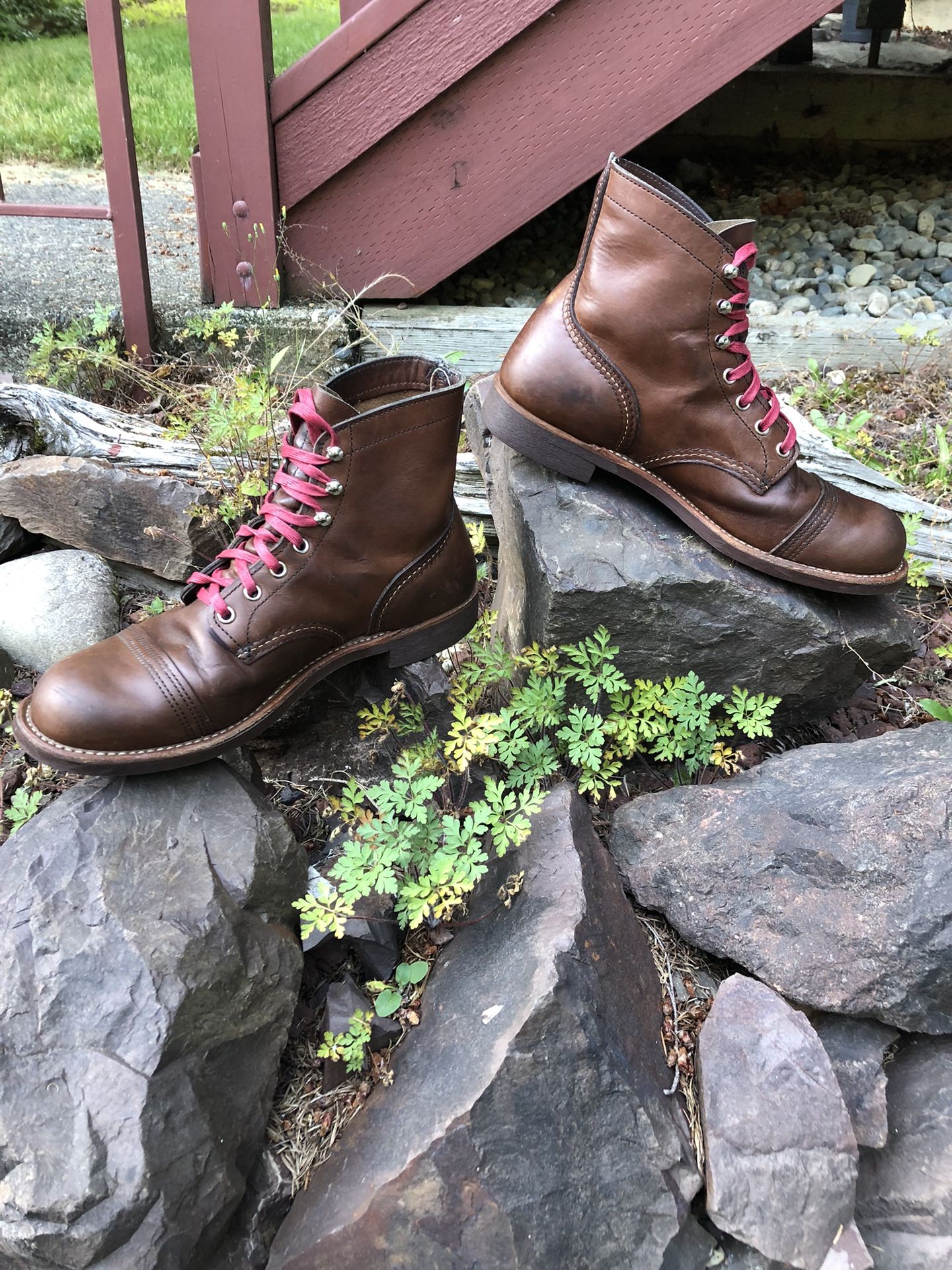 Wing Boots Red Wing Amber Harness Patina Red Wing 8111 Patina Red