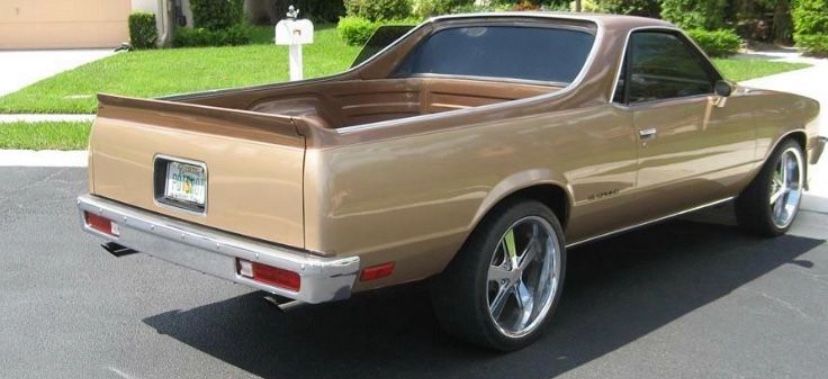 El Camino Trunk Spoiler