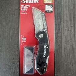 Folding Lock-Back Utility Knife