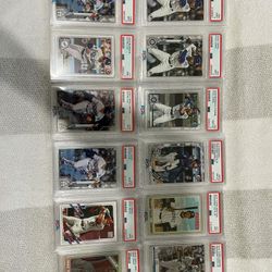 Psa Baseball Card Lot