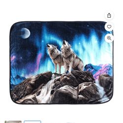 Wild Frontier Plush Throw 50 in x 60 in