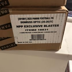 2025 NFL Optic Blasted Case 