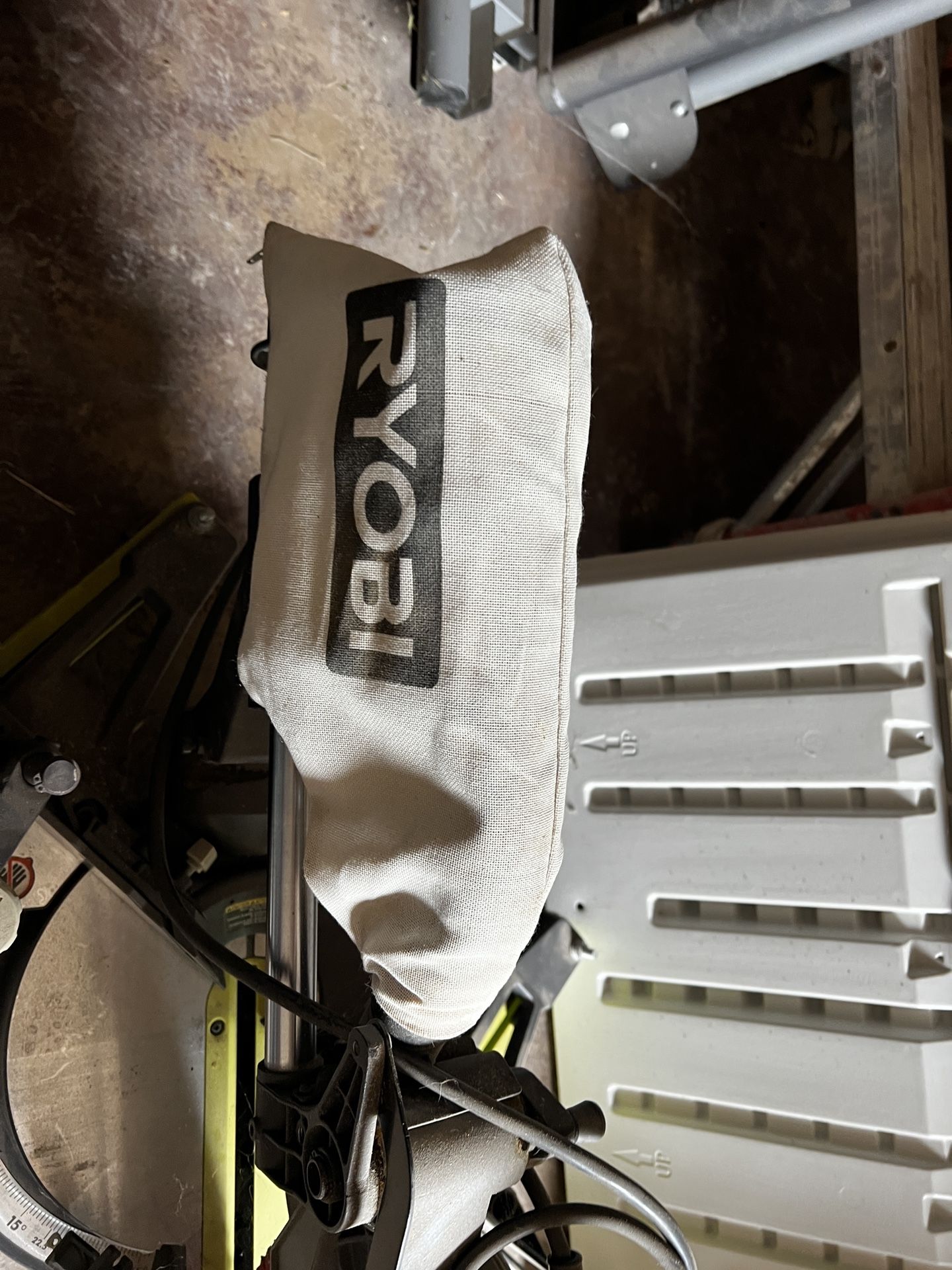 Ryobi Mitre saw With Stand.
