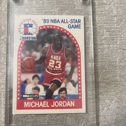 1989 NBA Hoops Michael Jordan All Star