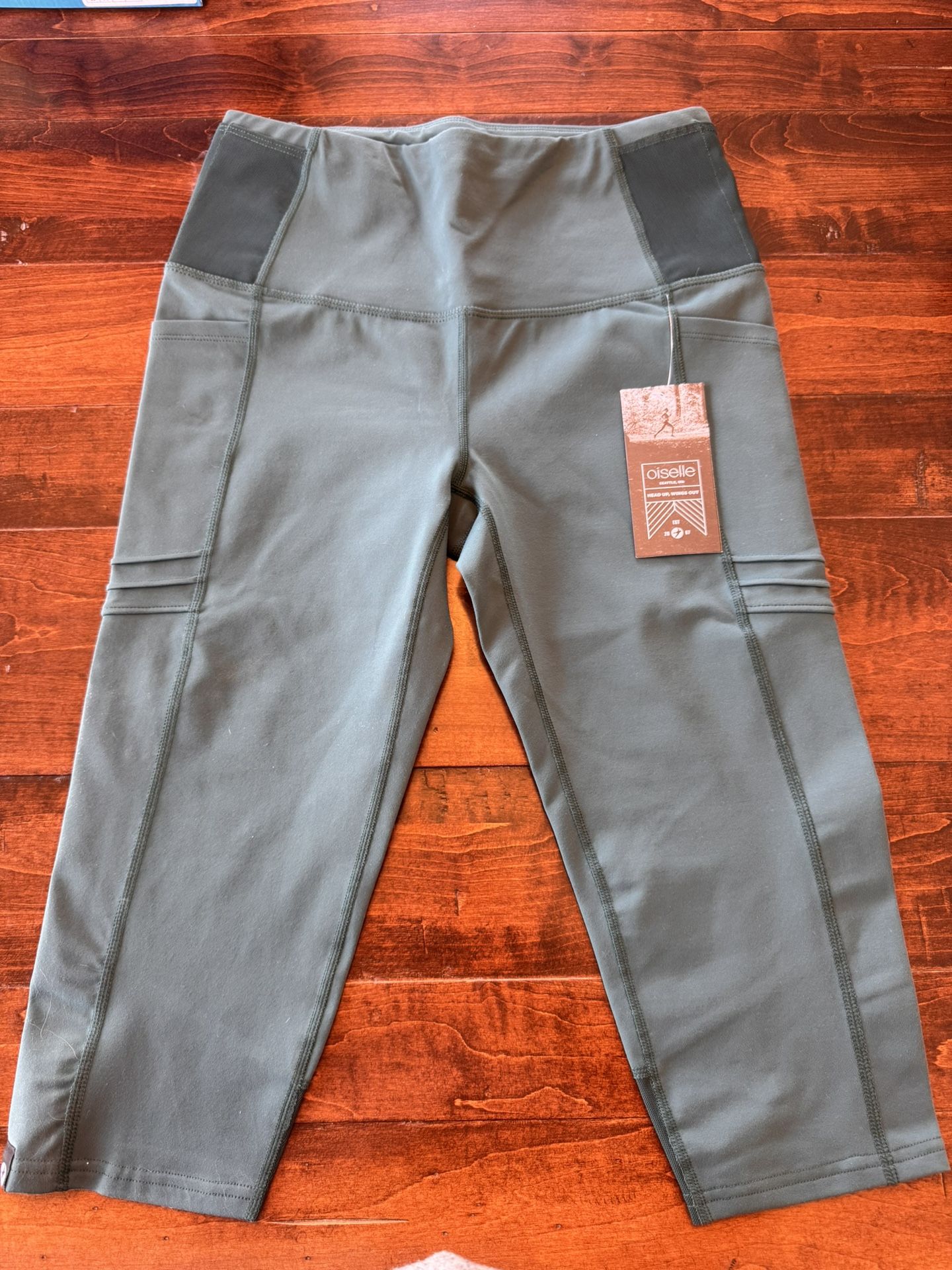 Oiselle Pocket Joggers - First Green