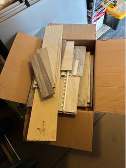 Box of tiles.
