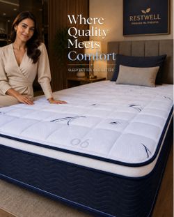 Brand New Ortho Supreme Mattresses – prices vary by size- Enjoy fast Free Delivery - Hablamos espanol