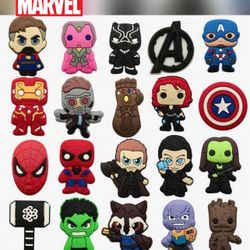 Marvel Croc Charms And Jibbitz