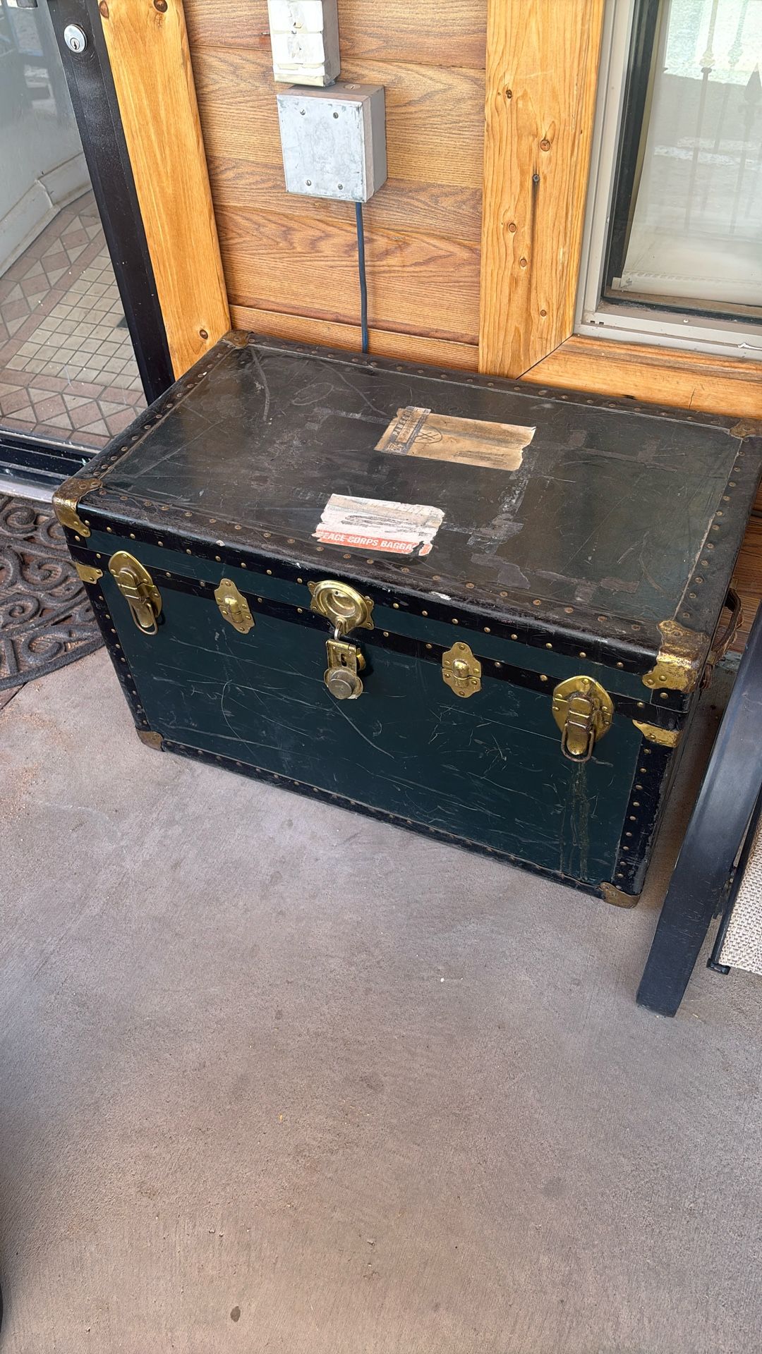 Trunk Chest Antique Vintage