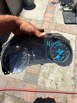 2018 Camry cluster odometer meter