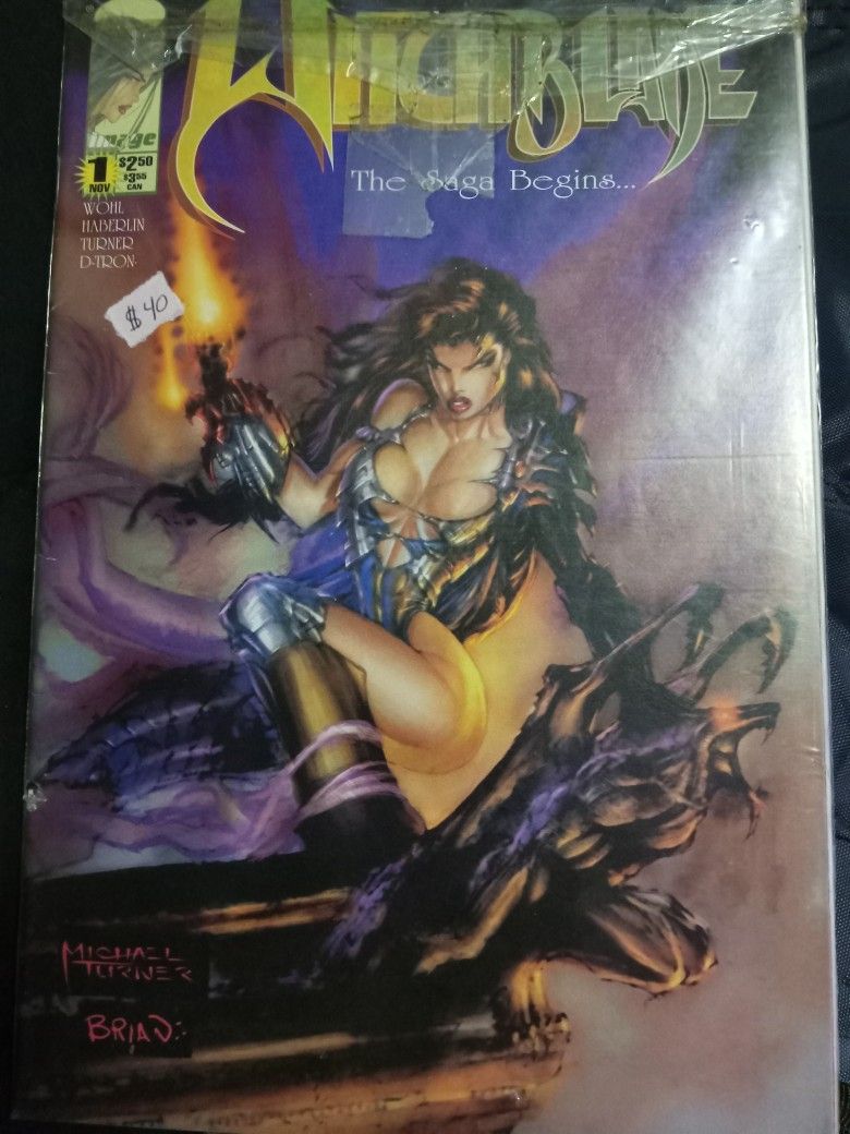 First Witchblade Titles Direct Edition