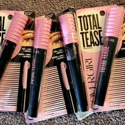 Covergirl Total Tease Mascara 4 Pack 810 Black Brown Defines Lashes Ships Free