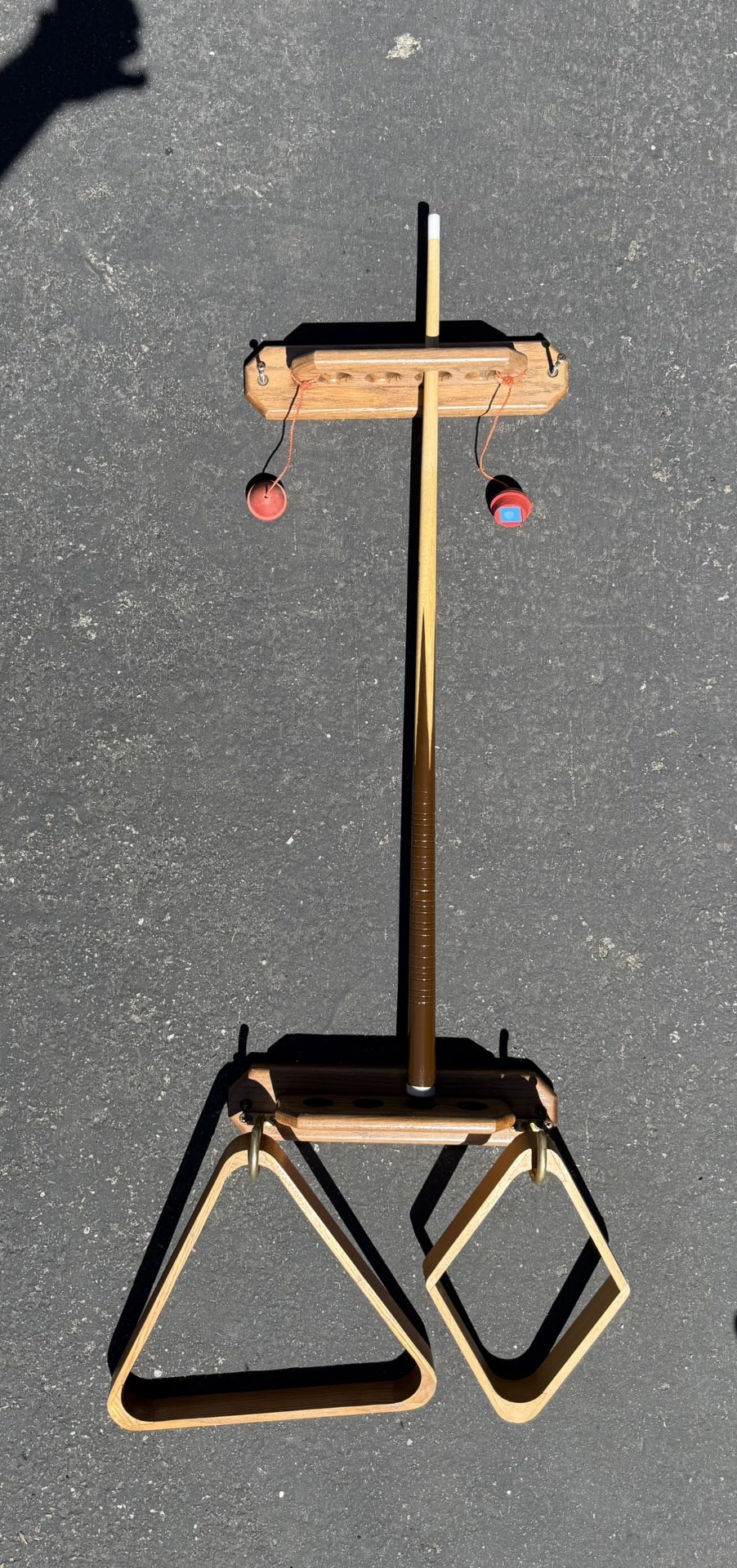 Game Room Pool Cue Stick Holder