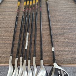 TaylorMade R7 Irons W/RBZ Stage 2 Driver