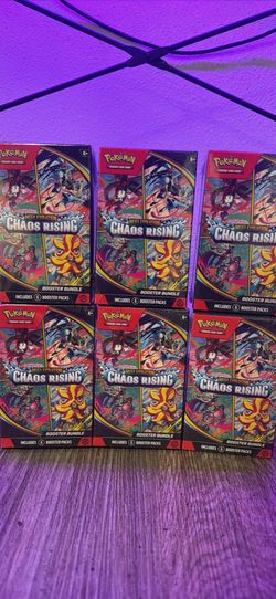 Pokémon Chaos Rising booster bundle