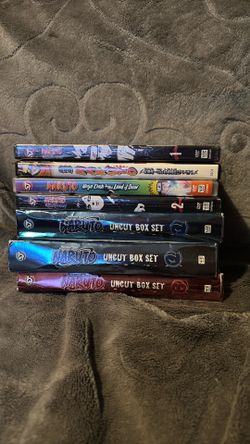Naruto dvd lot