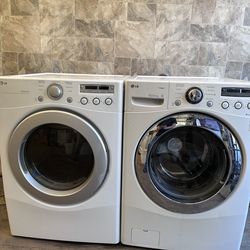 LG washer and dryer laundry