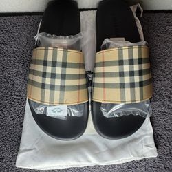 PLAID SANDALS LUXURY 