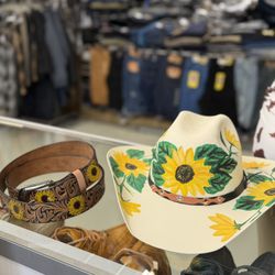 Cinto Y Sombrero Para Mujer 