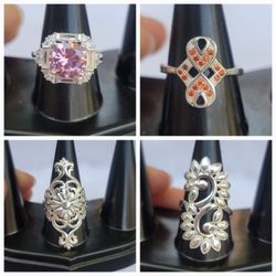 New Ring #8 925 Italy Sterling Silver $28 Each 