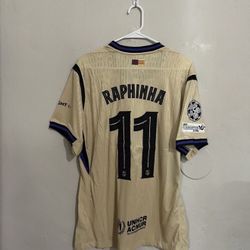 Fc Barcelona Away Jersey 25/26 Raphinha