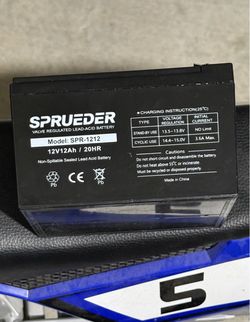 Lead Acid Battery 12v 12ah / 20HR
