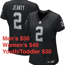 WOMENS STITCHED LAS VEGAS RAIDERS JERSEY SIZE SMALL UP TO 2XL Ships Same Day If Ordered Before 3pm PST