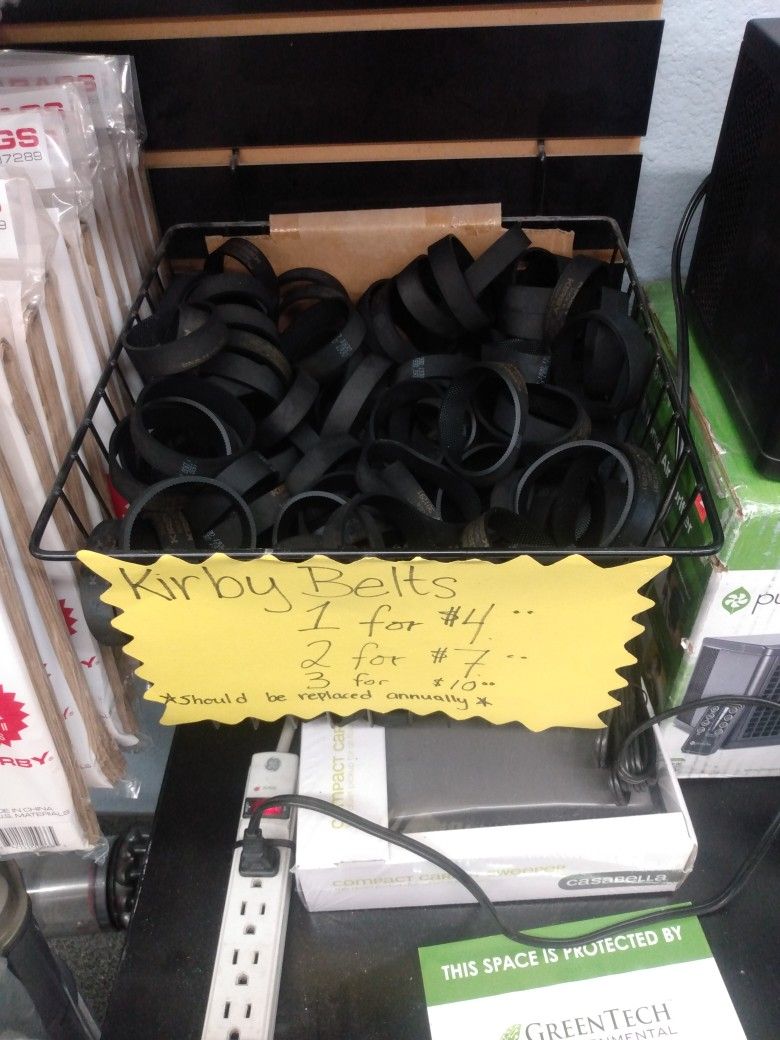 Kirby Vacuum belts