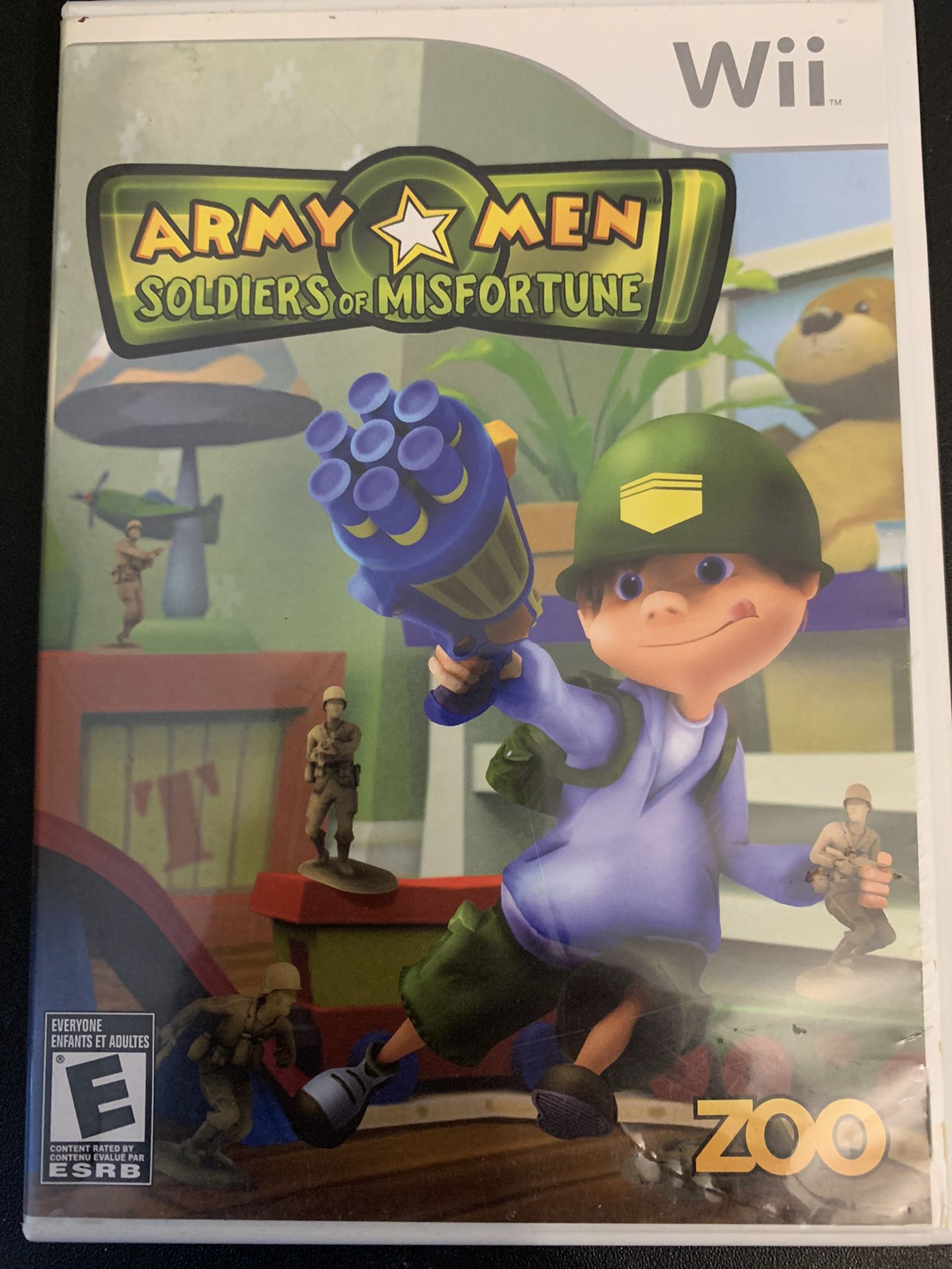 ARMY MEN Soliders If Misfortune  (Nintendo Wii + Wii U)