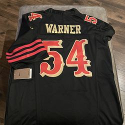 49ers Fred Warner Rivalry Jersey 