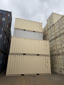 20FT SHIPPING CONTAINER – WIND & WATERTIGHT | HEAVY DUTY STORAGE SHED | CONEX BOX (ONE TRIP – LIKE NEW)