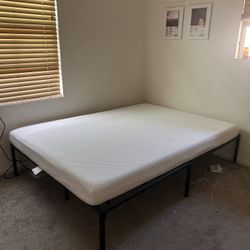 Full Bed Frame and Mattress
