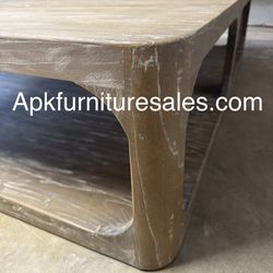 Restoration Hardware Martens Square Coffee Table