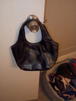 Little Black Leather Purse