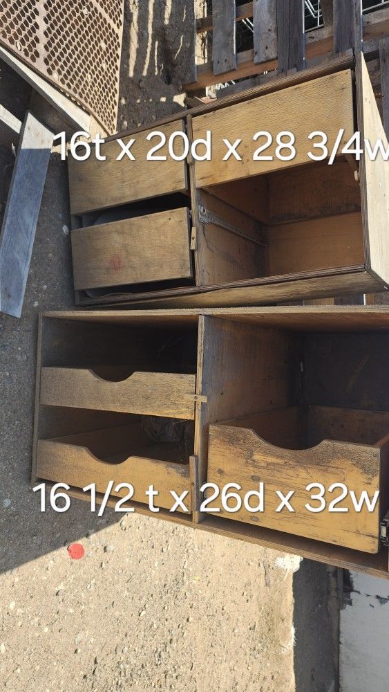 Wood Drawers