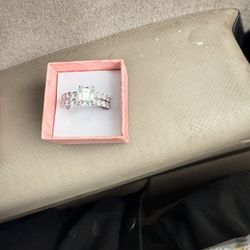 3CT VVS1 Diamond Tester Passing Moissanite Women’s Sz 9 Retail $300