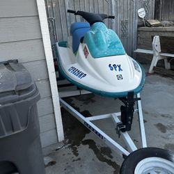 1994 Bombardie Seadoo With 1997 Longr Trailer