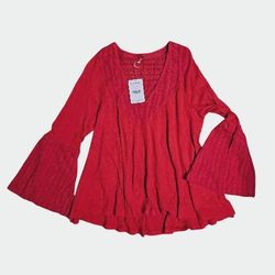 FREE PEOPLE Parisian Nights Top Womens Small 