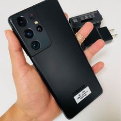 Samsung Galaxy S21 Ultra,  Factory Unlocked,  Excellent Condition.  Like New 